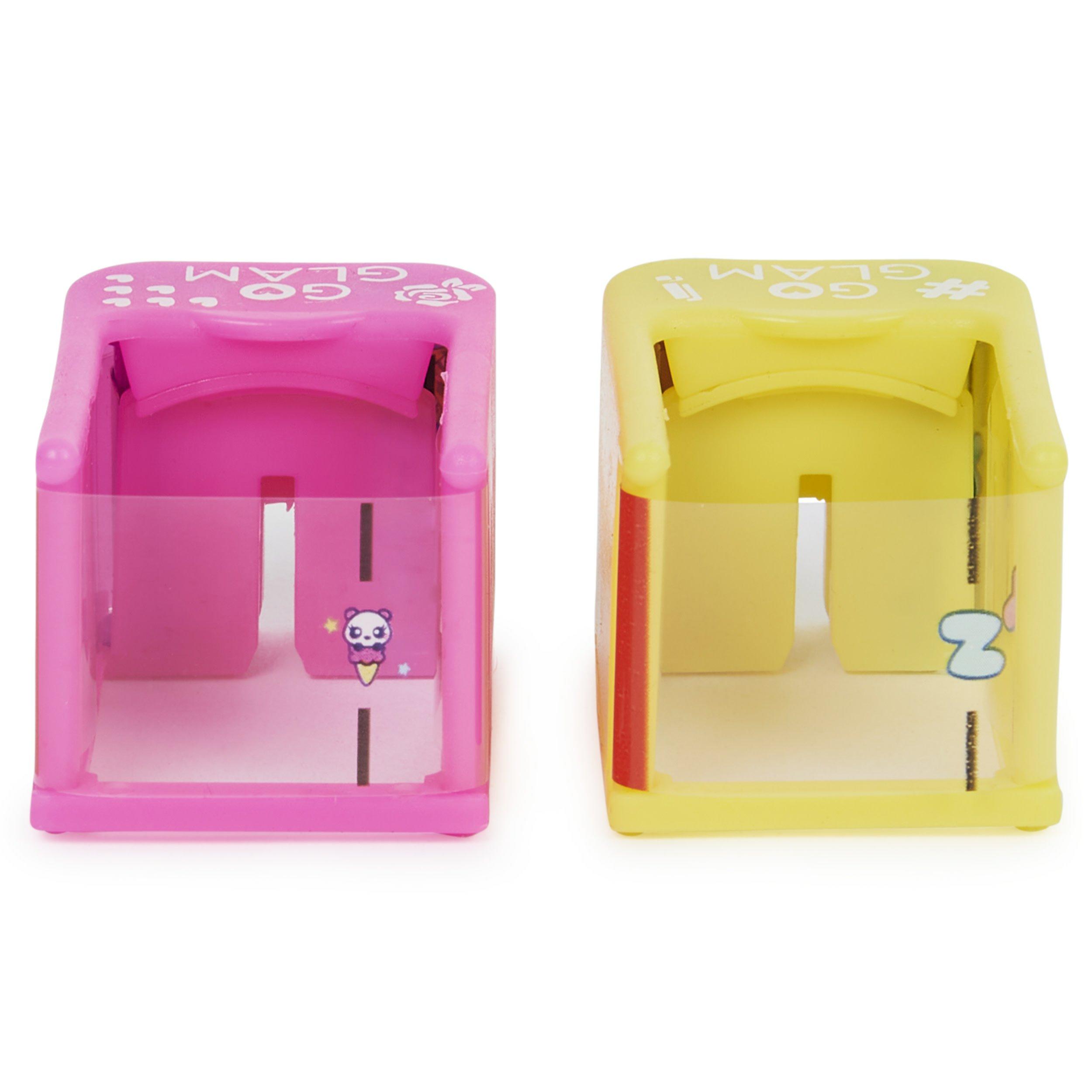 Spin Master  Cool Maker GO GLAM Refill Pack avec 2 cartouches de motifs et du vernis à ongles à utiliser avec la machine à ongles du U-nique Nail Salon, kit de manucure 