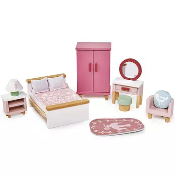 Puppenhaus Schlafzimmer