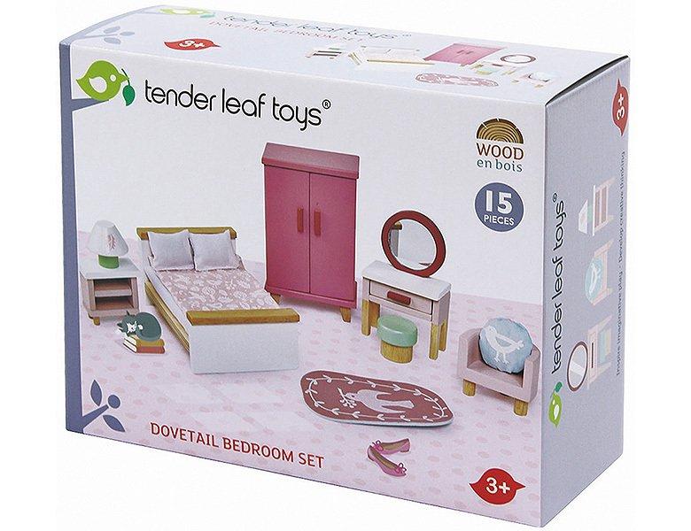 Tender Leaf Toys  Puppenhaus Schlafzimmer 
