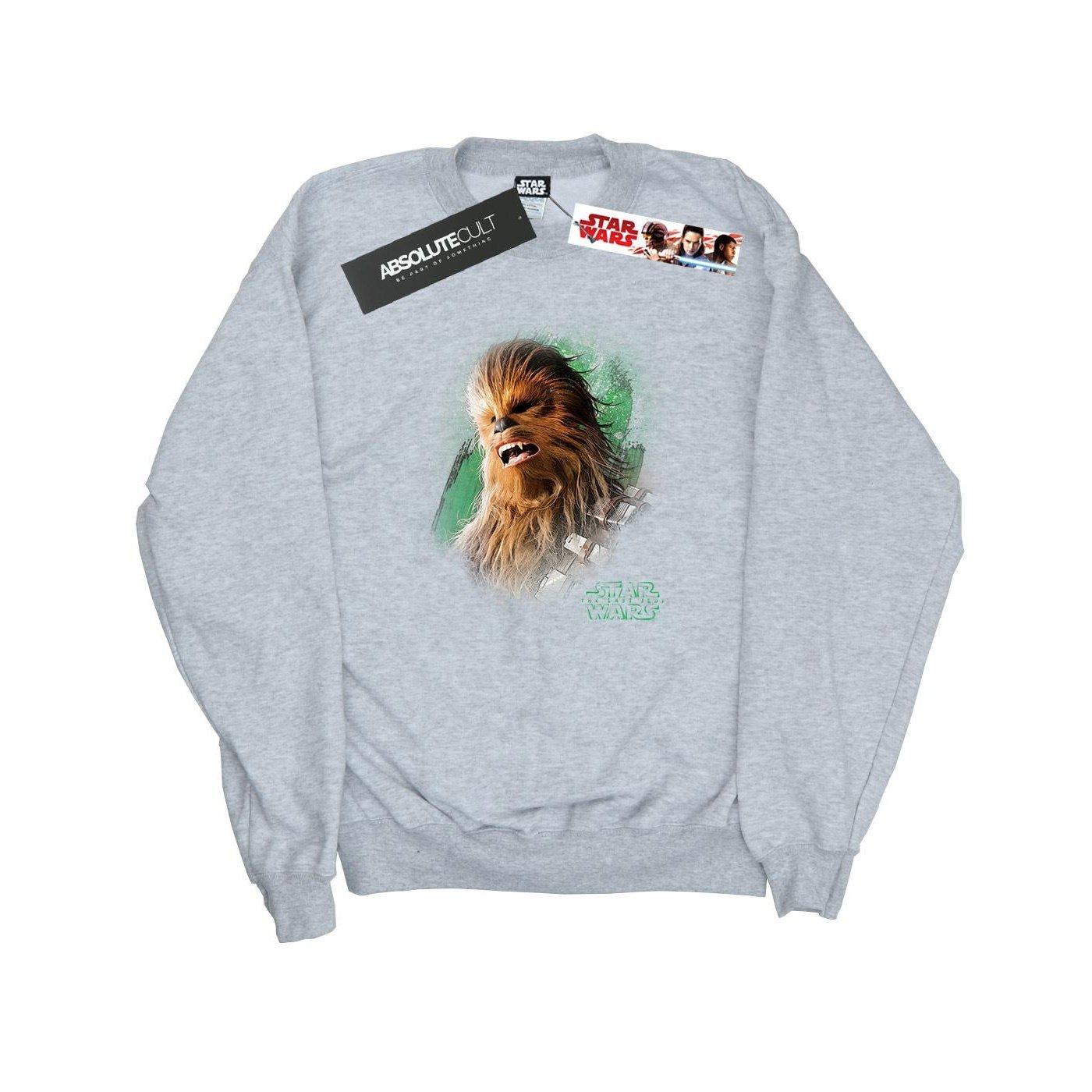 Image of The Last Jedi Chewbacca Brushed Sweatshirt Damen Grau M
