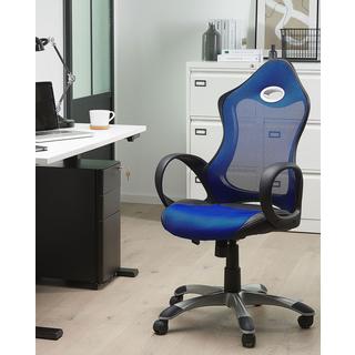 Beliani Chaise de bureau en Tissu maillé Traditionnel iCHAIR  