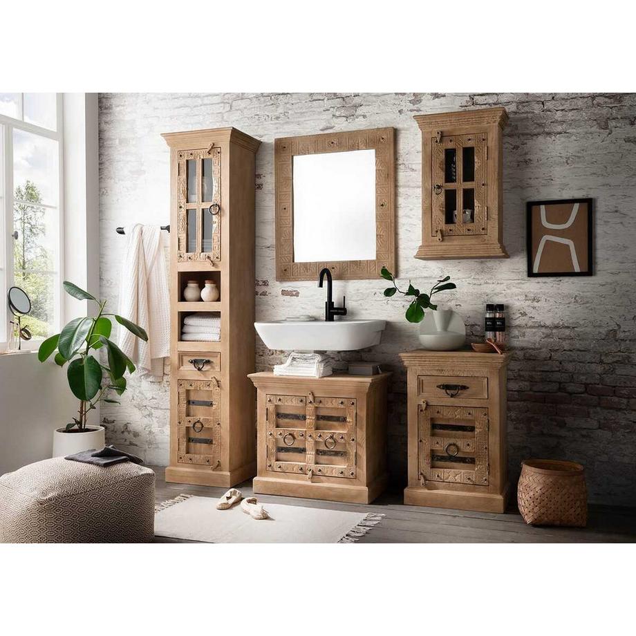 mutoni Spiegel Zoprax Mangoholz natur 79  