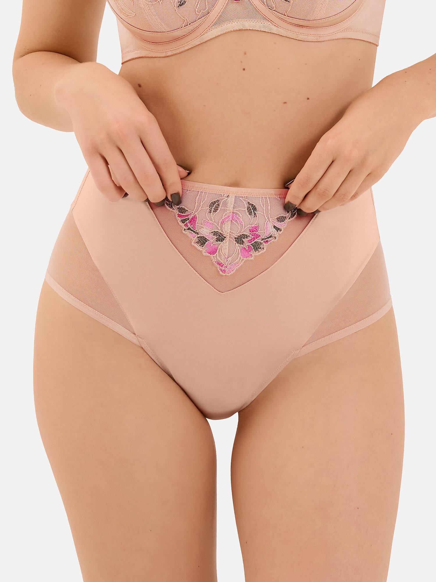 Image of Slip Mit Hoher Taille Mirabelle Damen Altrosa 46