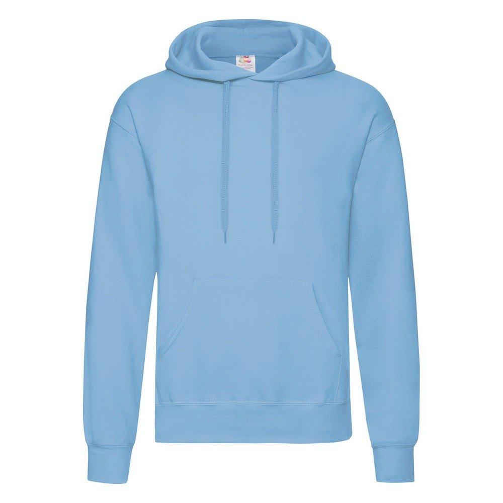 Image of Kapuzenpullover Herren Himmelblau XL