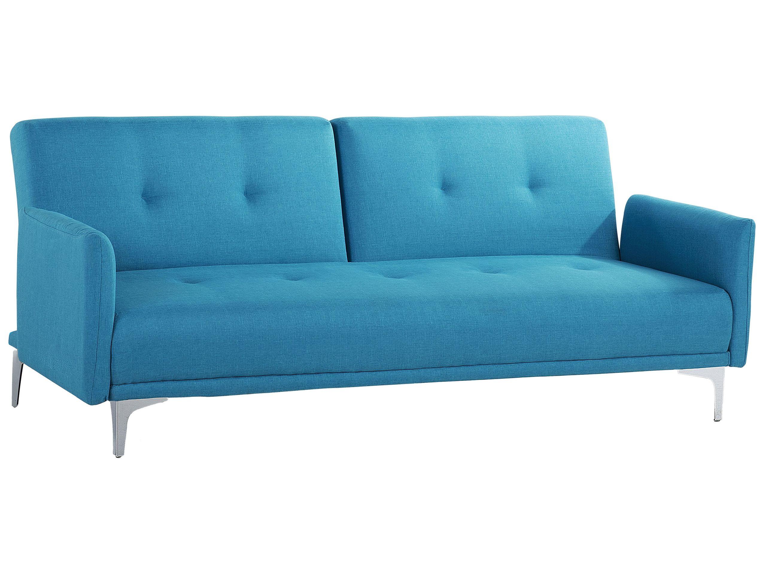 Beliani Schlafsofa aus Polyester Klassisch LUCAN  