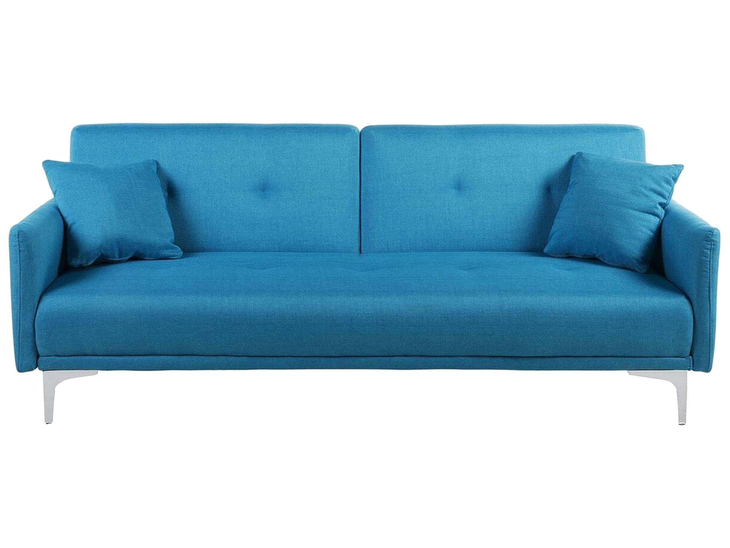 Beliani Schlafsofa aus Polyester Klassisch LUCAN  