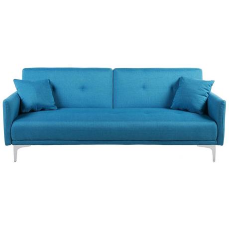 Beliani Schlafsofa aus Polyester Klassisch LUCAN  