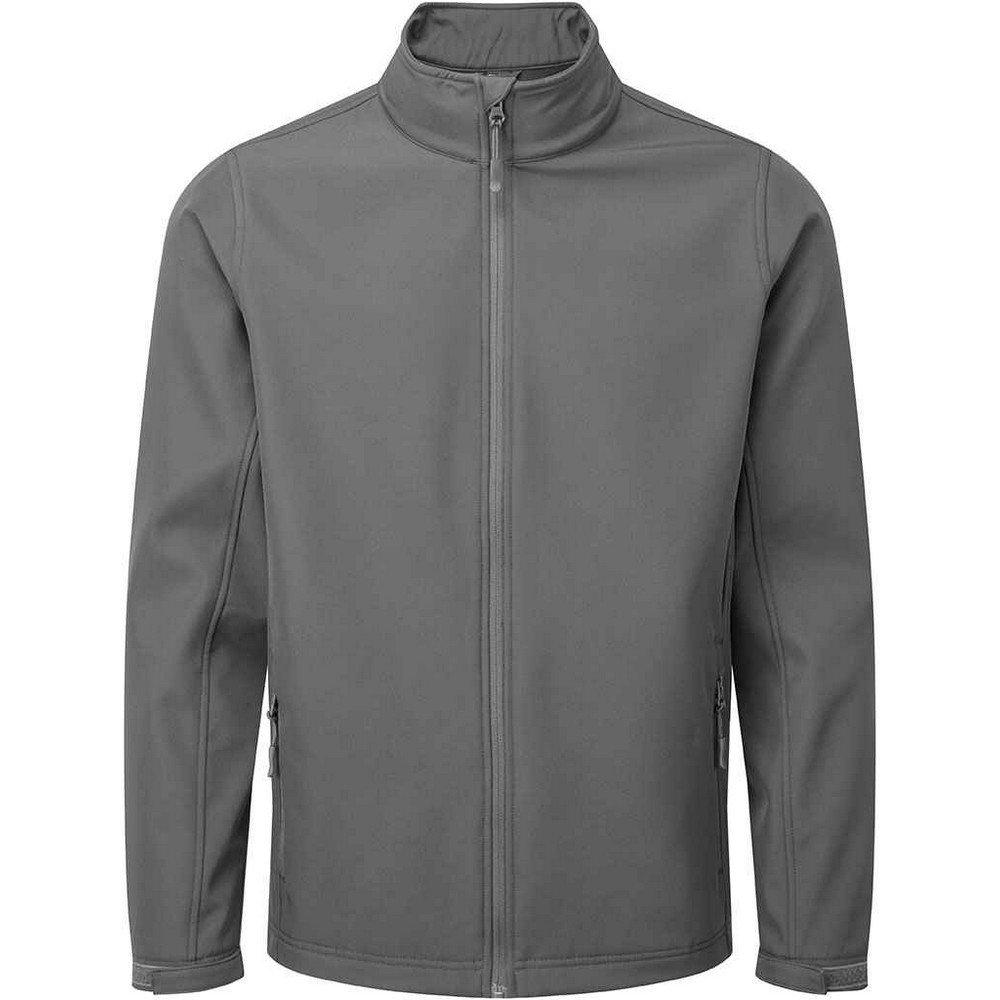 Image of Softshelljacke Windbeständig Herren Grau 4XL