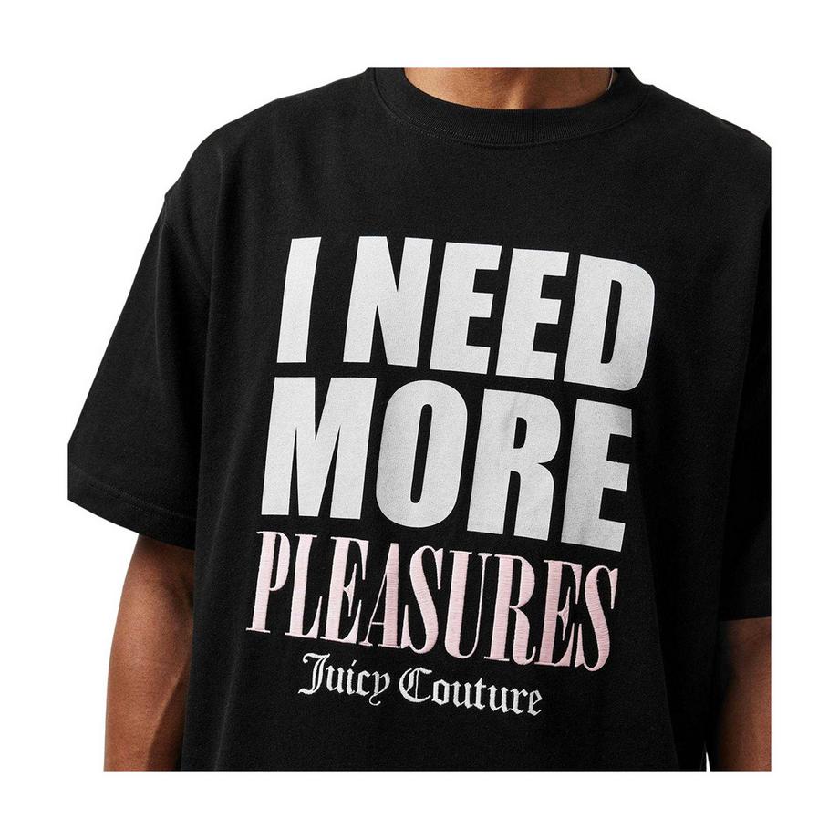 JUICY COUTURE Maglietta More Pleasure Oversize  