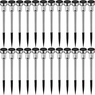 Tectake Lot de 24 lampes solaires LED  