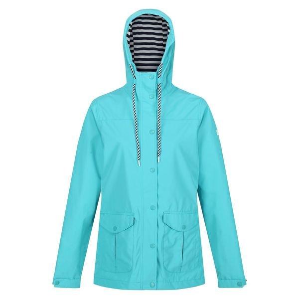 Image of Bayarma Jacke, Wasserfest Leicht Damen Türkisblau 34