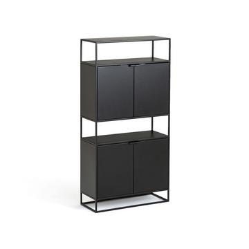 4-türiger Garderobenschrank Miva aus Stahlmetall