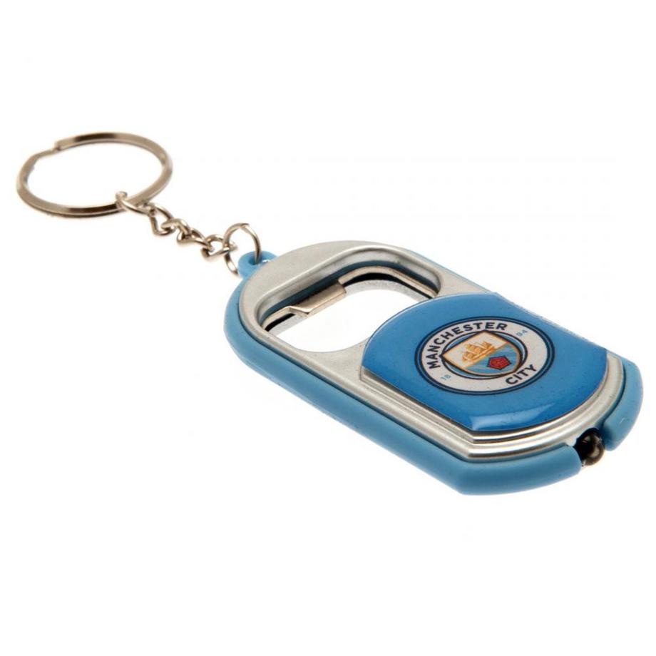 Manchester City Porteclés Lampe Torche Et Décapsuleur  