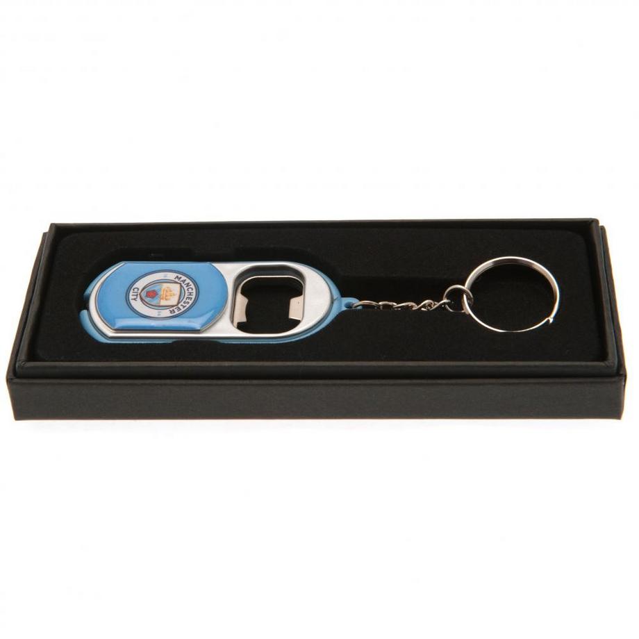 Manchester City Porteclés Lampe Torche Et Décapsuleur  