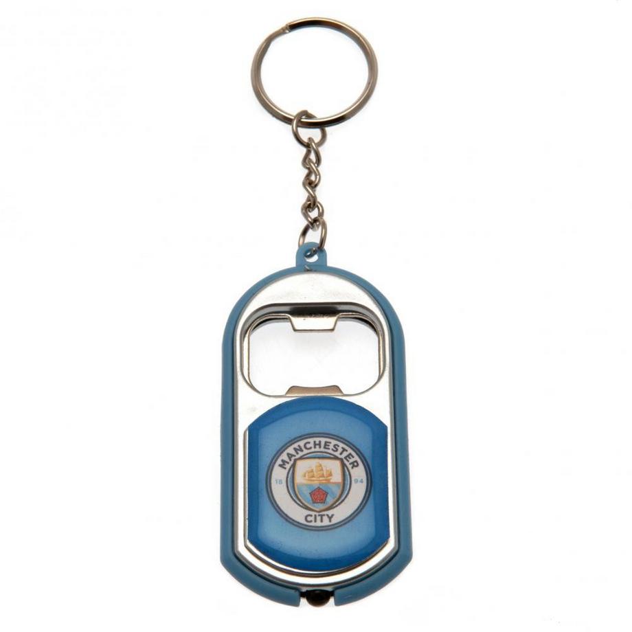 Manchester City Porteclés Lampe Torche Et Décapsuleur  