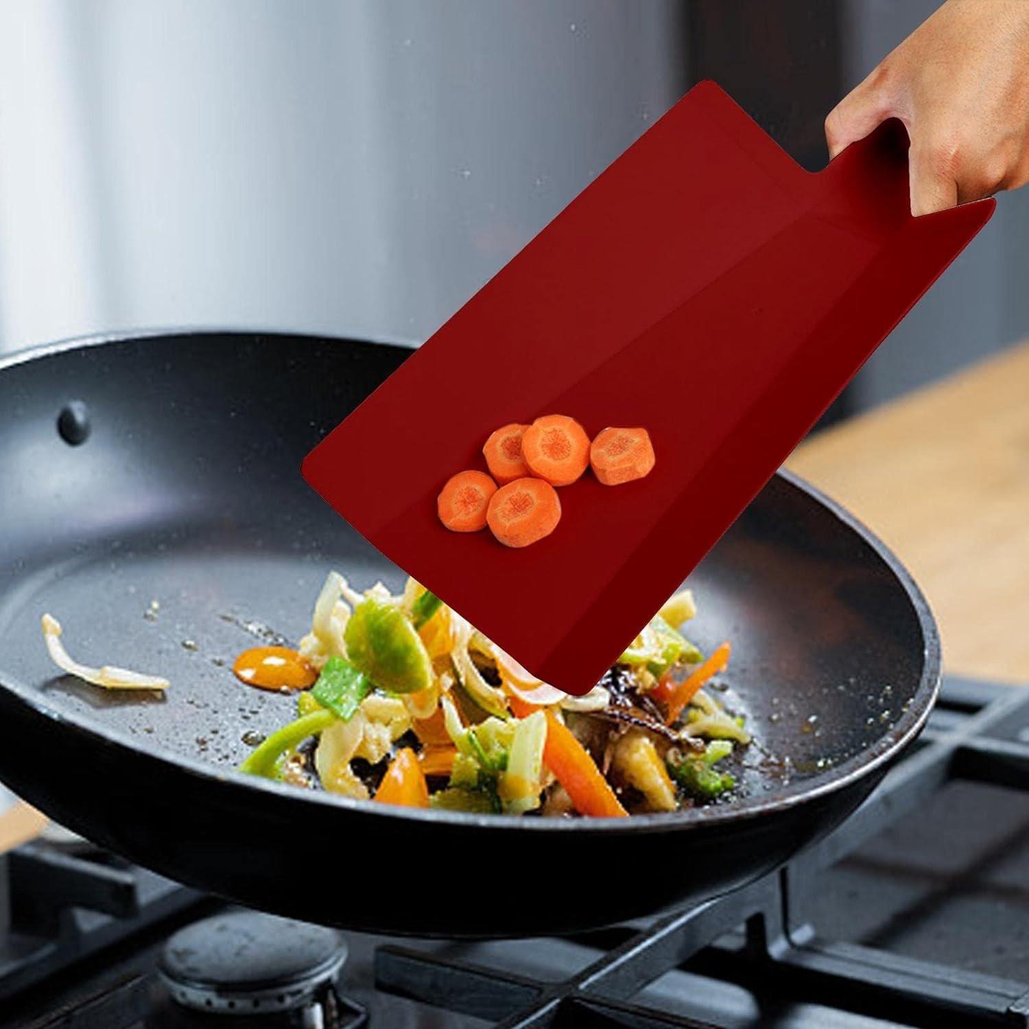 Northio Planche à découper pliable - rouge  