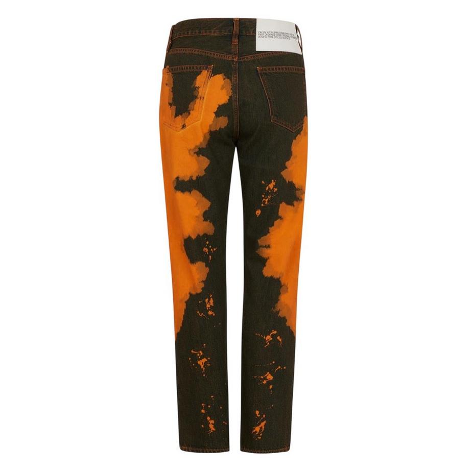 Calvin Klein  Jean Motiftyle Éclaboussures De Peinture 