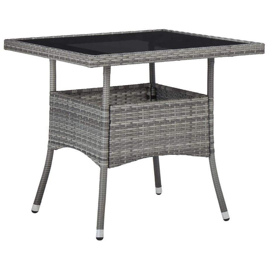 VidaXL set da pranzo da giardino Polirattan  