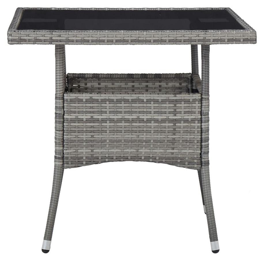 VidaXL set da pranzo da giardino Polirattan  