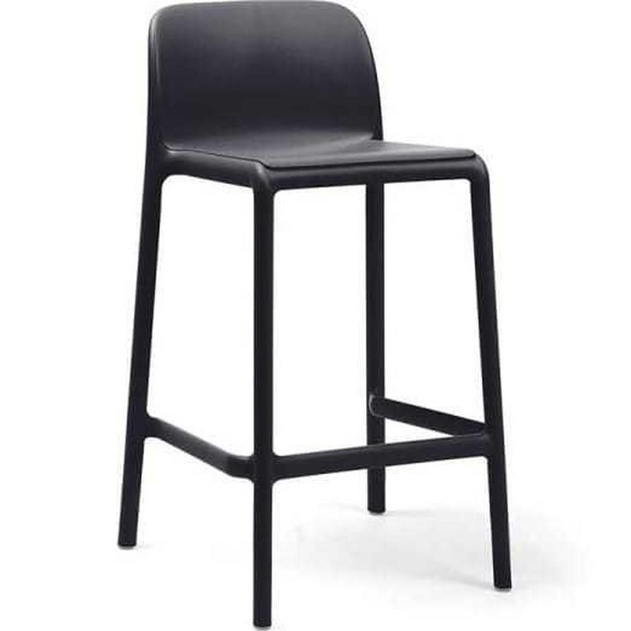 Tabouret de bar de jardin Faro Mini anthracite