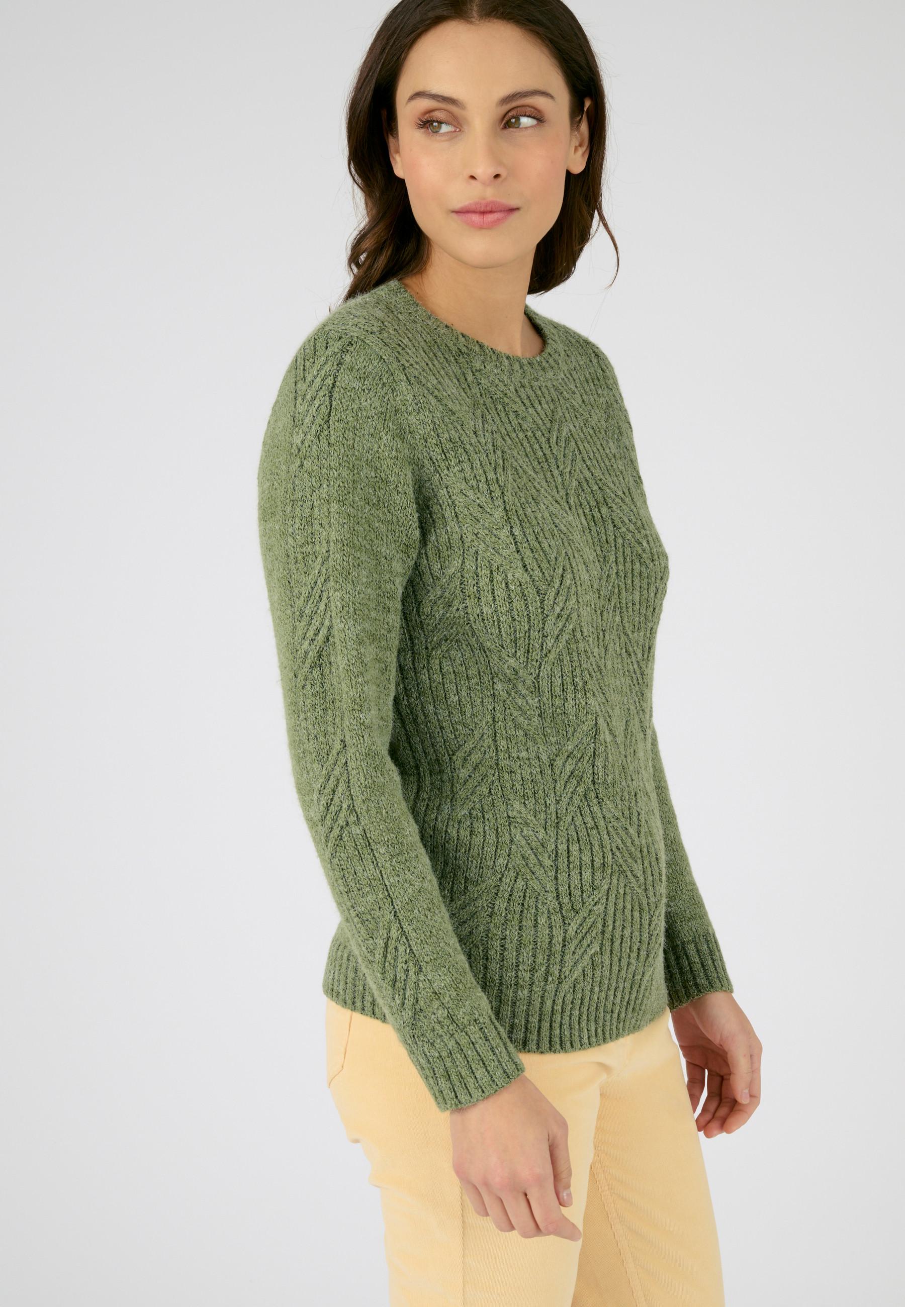 Damart  Pullover mit Rundhalsausschnitt aus meliertem Strick Thermolactyl 