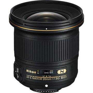 Nikon af-s Nikkor 20 mm f / 1,8g ed