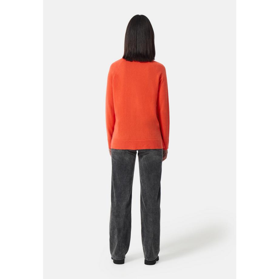 CASH-MERE.CH Pullover mit Seitenschlitzen  