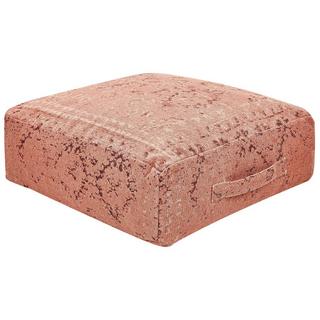 Beliani Pouf aus Baumwolle Boho SHASA  