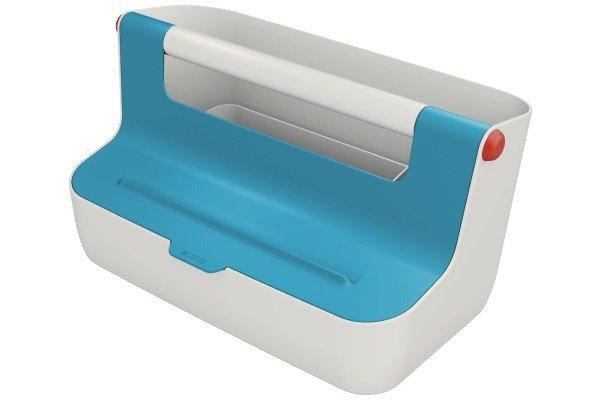 Leitz LEITZ Aufbewahrungsbox Cosy 6125-00-61 blau/weiss 387x234x216mm  