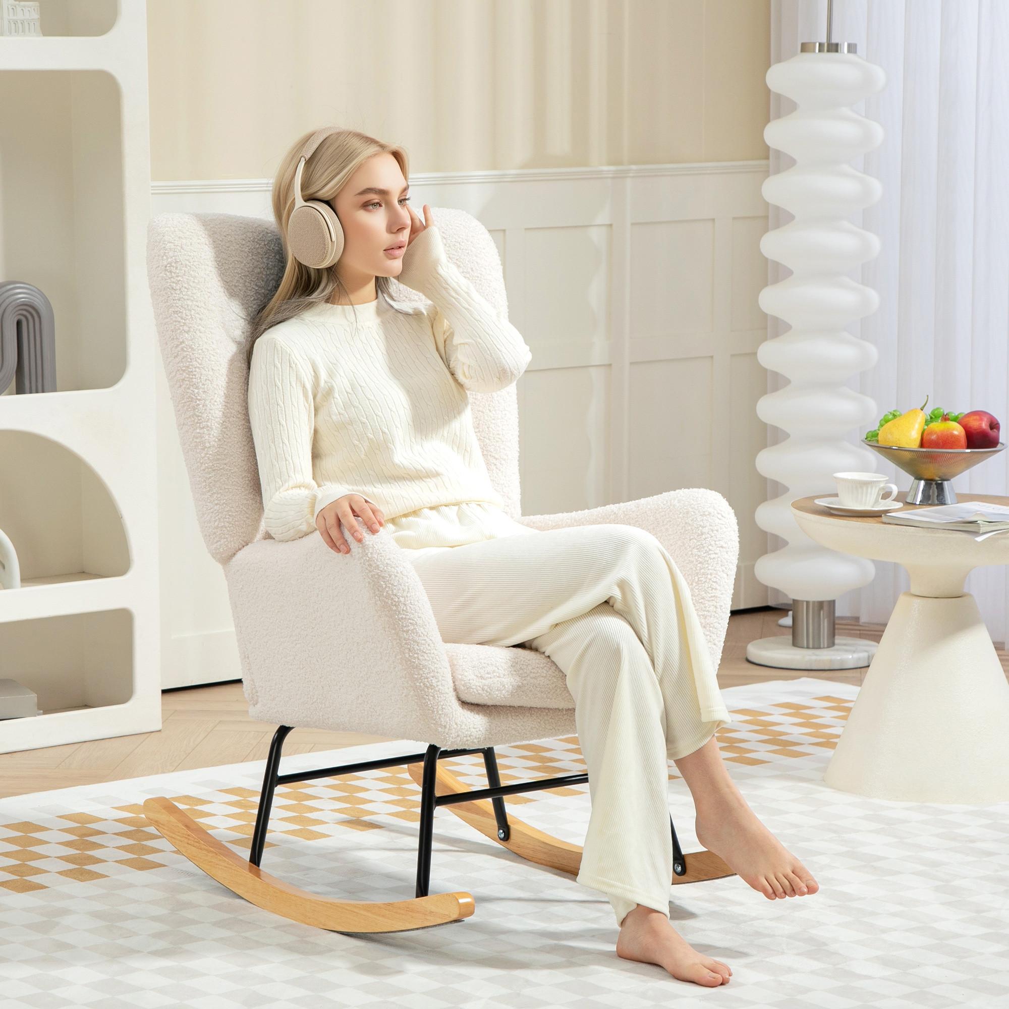 HOMCOM Schaukelstuhl  