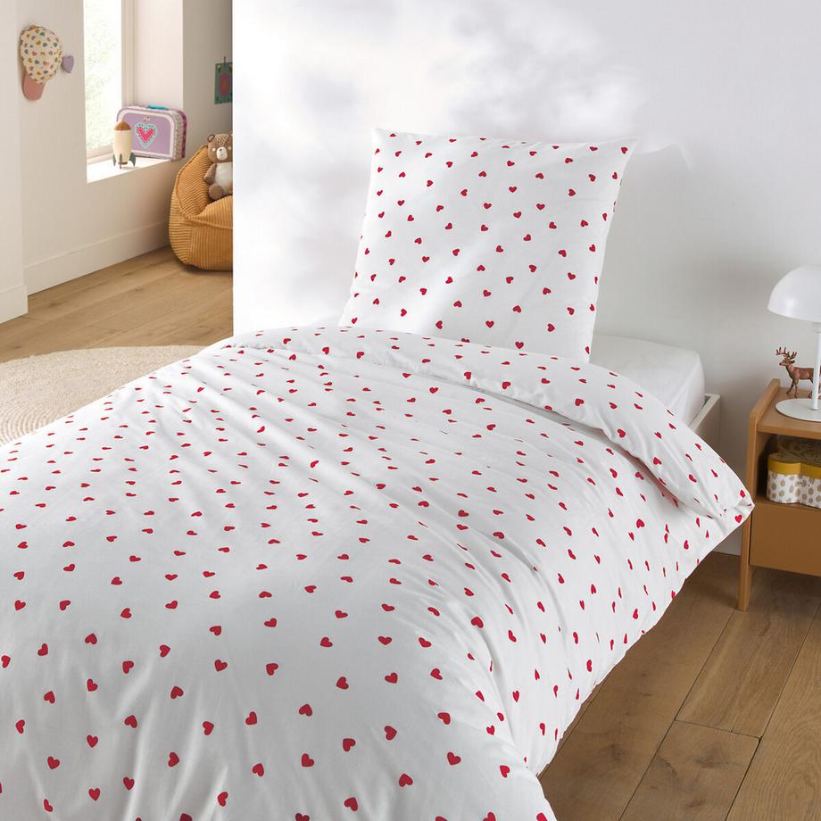 La Redoute Intérieurs Scacco Parure de lit enfant 50% coton recyclé  