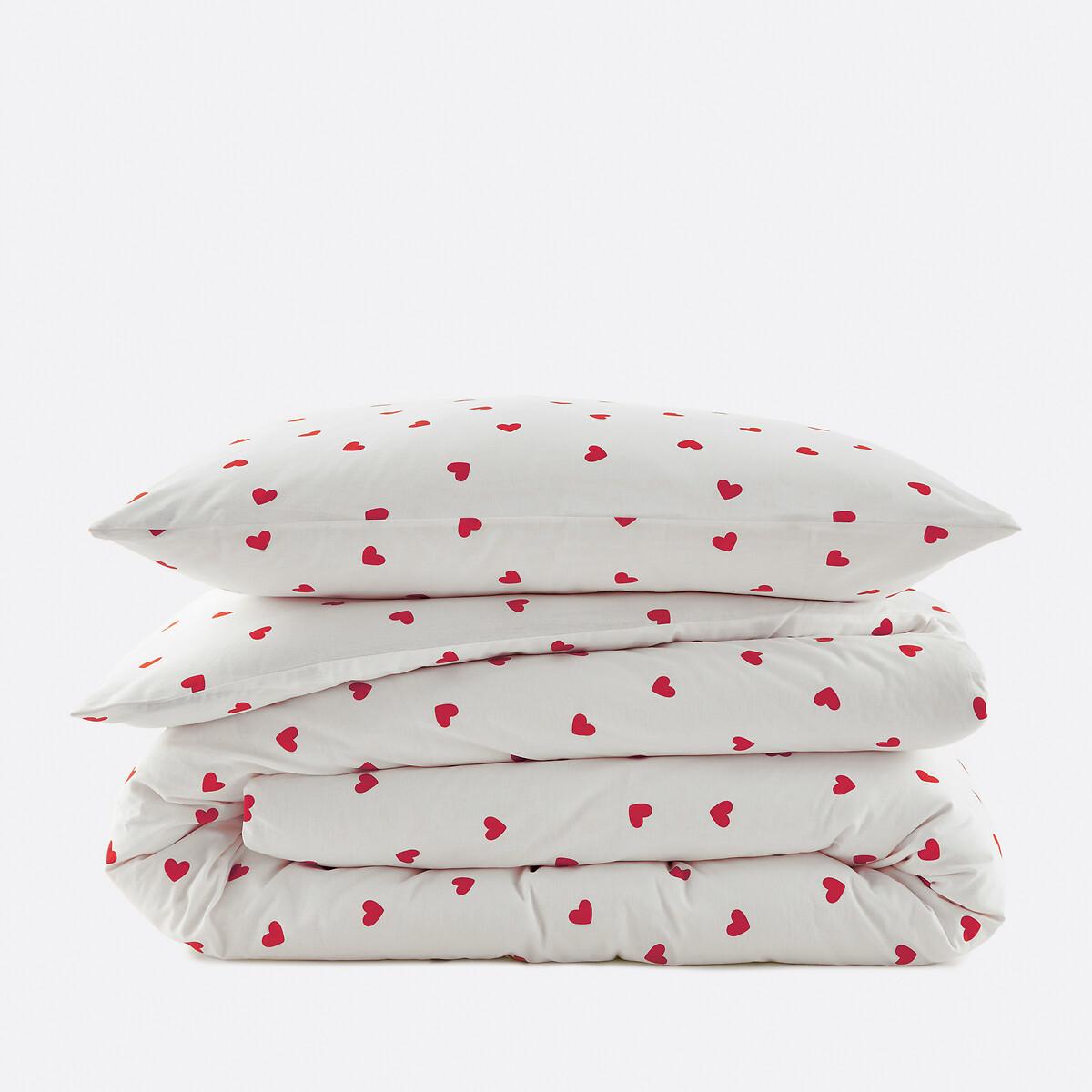 La Redoute Intérieurs Scacco Kinder Bettwäsche-Set 50% Recycling-Baumwolle  