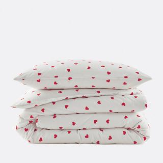 La Redoute Intérieurs Scacco Kinder Bettwäsche-Set 50% Recycling-Baumwolle  