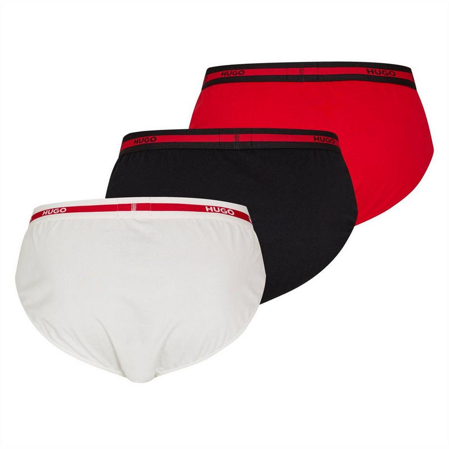 HUGO  Lot De 3 Slips (Pack de trois) 