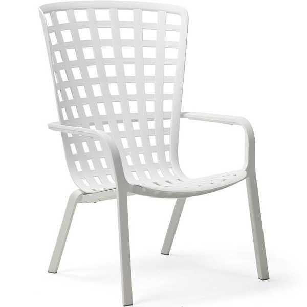 Image of Gartensessel Folio verstellbar weiss Gartensessel Folio verstellbar weiss