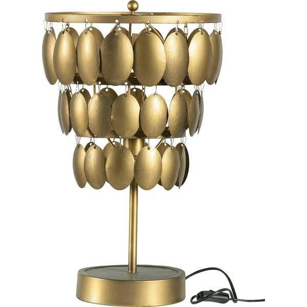 mutoni Lampada da tavolo Moondust Metall Antique Brass  