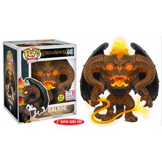 Funko  Herr der Ringe Super Sized POP! Movies Vinyl Figur Balrog  Fall Convention Exclusive 