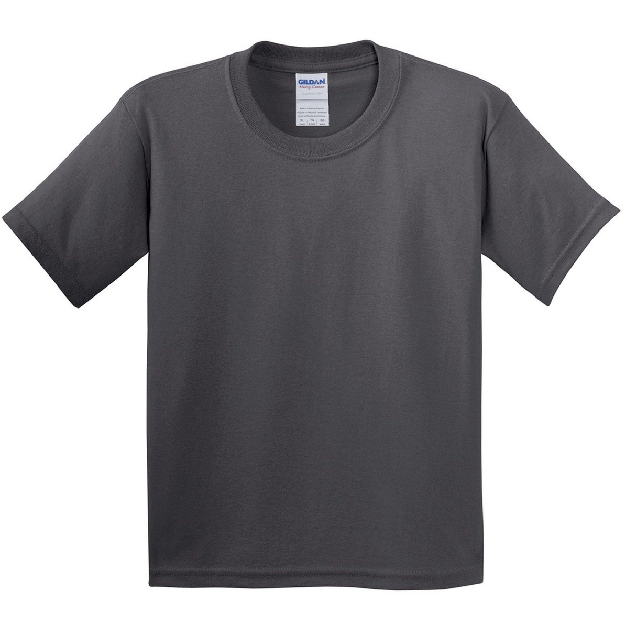 Image of Tshirt Mit Rundhalsausschnitt, Kurzärmlig Jungen Charcoal Black S