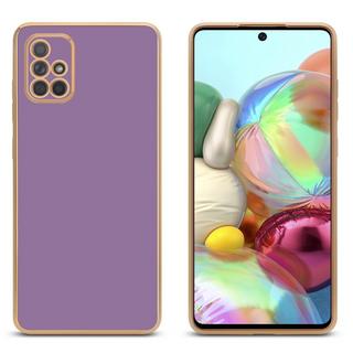 Cadorabo  Housse compatible avec Samsung Galaxy A71 4G - Coque de protection en silicone TPU flexible et avec protection pour appareil photo 