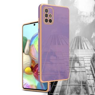 Cadorabo  Housse compatible avec Samsung Galaxy A71 4G - Coque de protection en silicone TPU flexible et avec protection pour appareil photo 