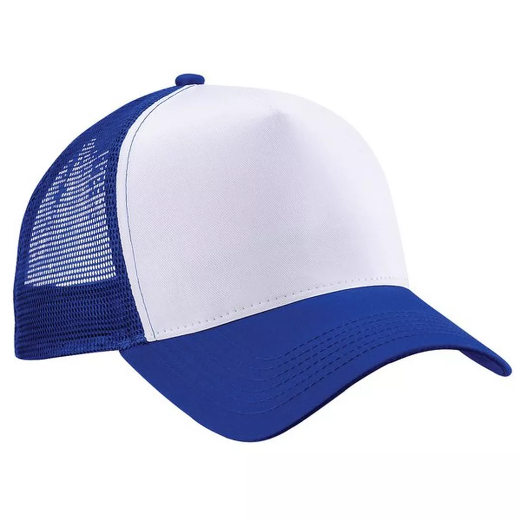 Beechfield - Mesh Trucker Baseballkappe, für Herren, Königsblau, One Size