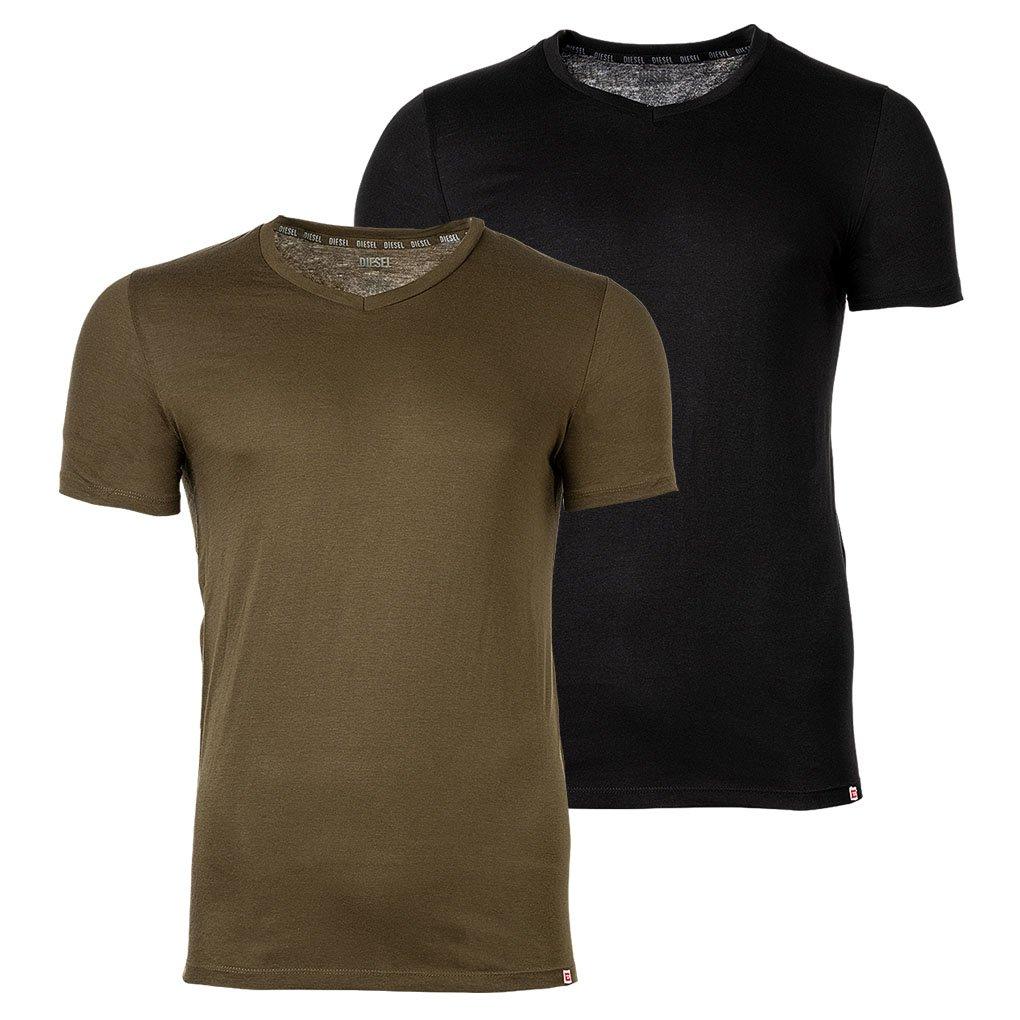 Image of T-shirt 2er Pack Bequem Sitzend-umtee-michael-tube-twopack Herren Grün XL