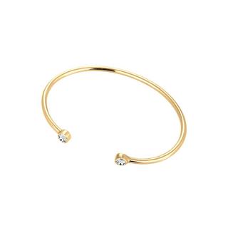 Elli  Bracelet Anneau De Bras Géo Minimaliste Avec Cristaux 