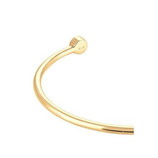 Elli  Bracelet Anneau De Bras Géo Minimaliste Avec Cristaux 