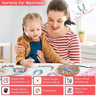 Activity-board  Schmuck Handwerk Kits Charme Armband Handwerk Kit Geschenke DIY Schmuck machen Kit Spielzeug für Kinder Erwachsene Schmuck machen Kit Perle Schlange Halskette 