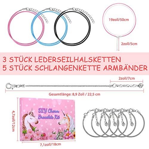 Activity-board  Schmuck Handwerk Kits Charme Armband Handwerk Kit Geschenke DIY Schmuck machen Kit Spielzeug für Kinder Erwachsene Schmuck machen Kit Perle Schlange Halskette 