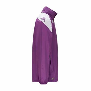 Kappa  veste imperméable d'entraînement real valladolid adverzip 2023/24 