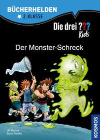 Die drei ??? Kids, Bücherhelden 2. Klasse, Der Monster-Schreck Pfeiffer, Boris; Blanck, Ulf; Saße, Jan (Illustrationen); Schmidt, Kim (Illustrationen) Copertina rigida 