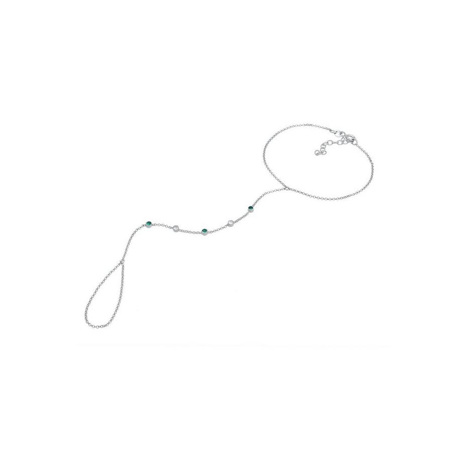 Elli  Bracelet Femmes Collier Accessoire Étincelant Avec Cristaux 