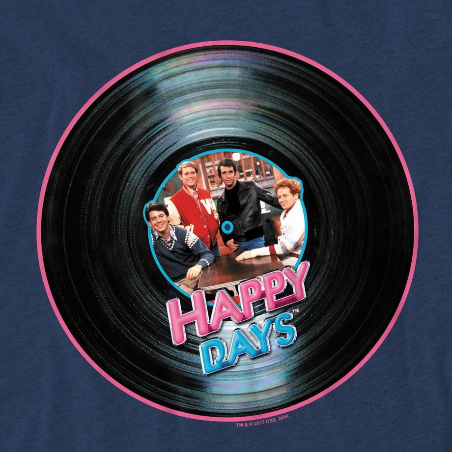 Happy Days T-shirt On the Record  